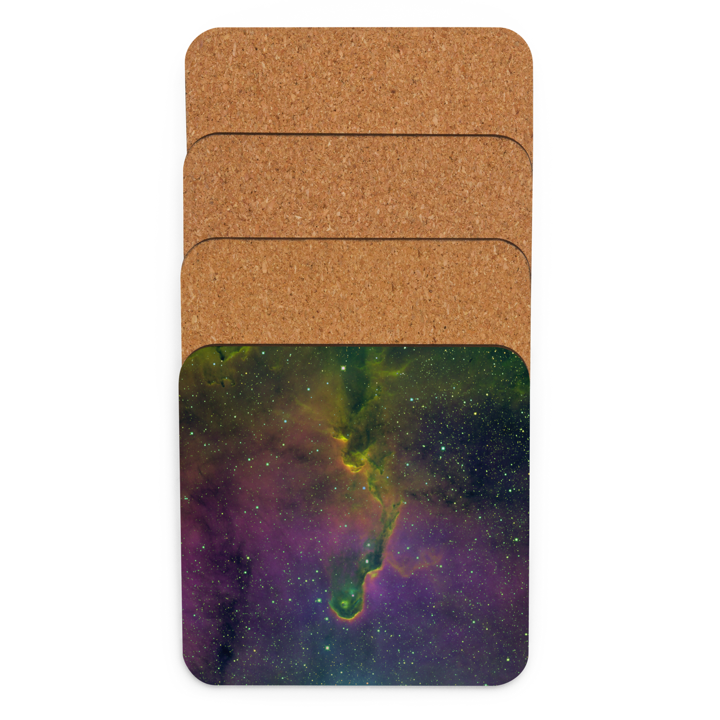 Interstellar Raindrop: Space Soup Coaster for Your Drinks