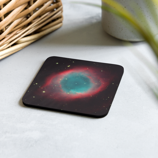 The Cosmic Eye Coaster, a Helix Nebula Space Drink Coaster