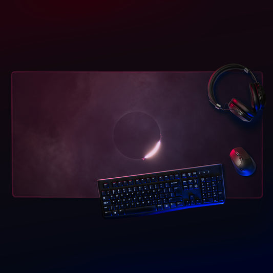 2024 Solar Eclipse Gaming Mouse Pad - Level Up Your Gaming Experience to Diamond! 🌞