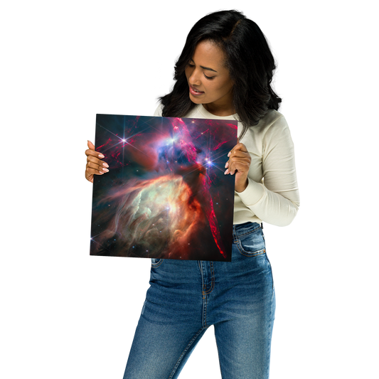 Rho Ophiuchi Nebula Metal Print: Webb Telescope Wonder