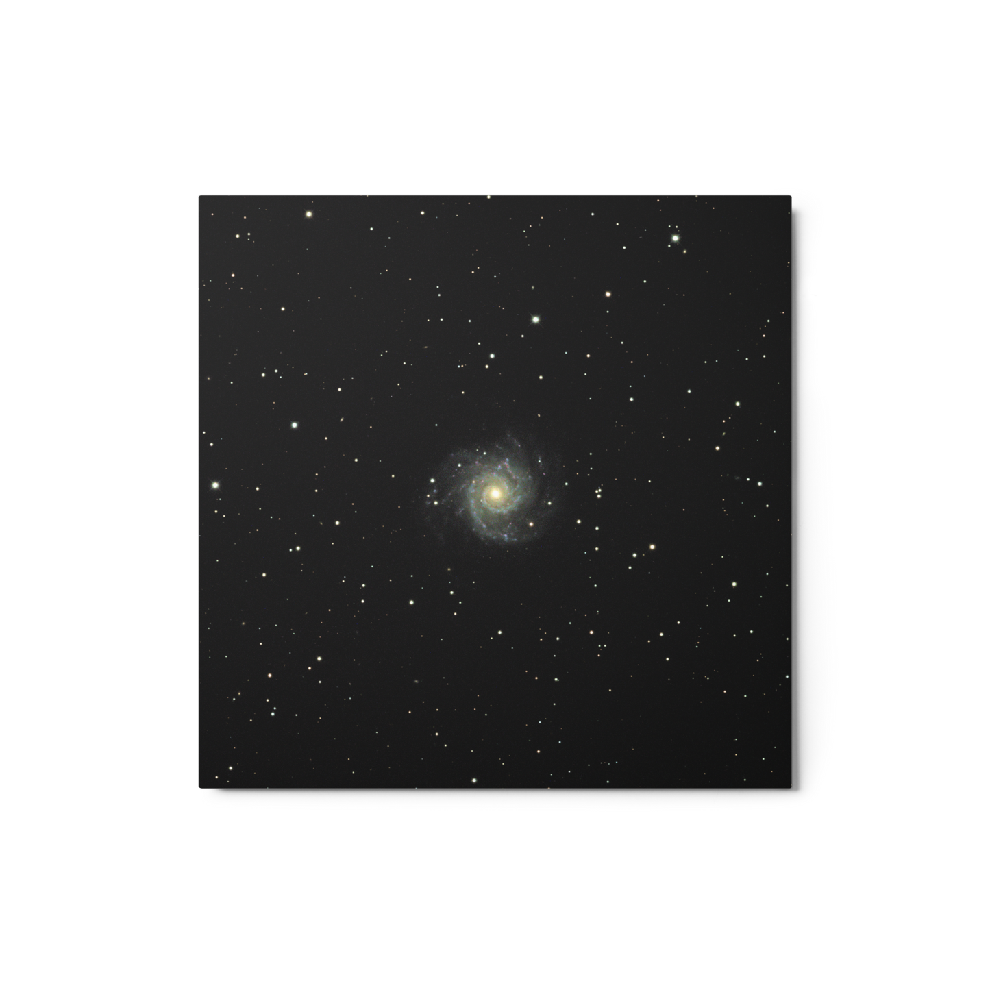 Phantom Galaxy: Casper’s Friendly Spiral - Metal Space Art