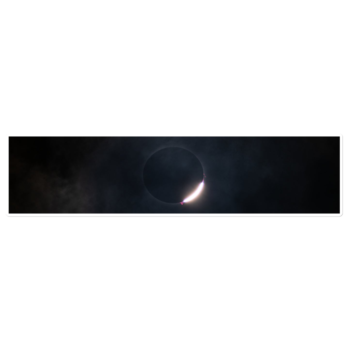 2024 Solar Eclipse Diamond Ring Sticker - Adorn Your Space with Celestial Beauty π