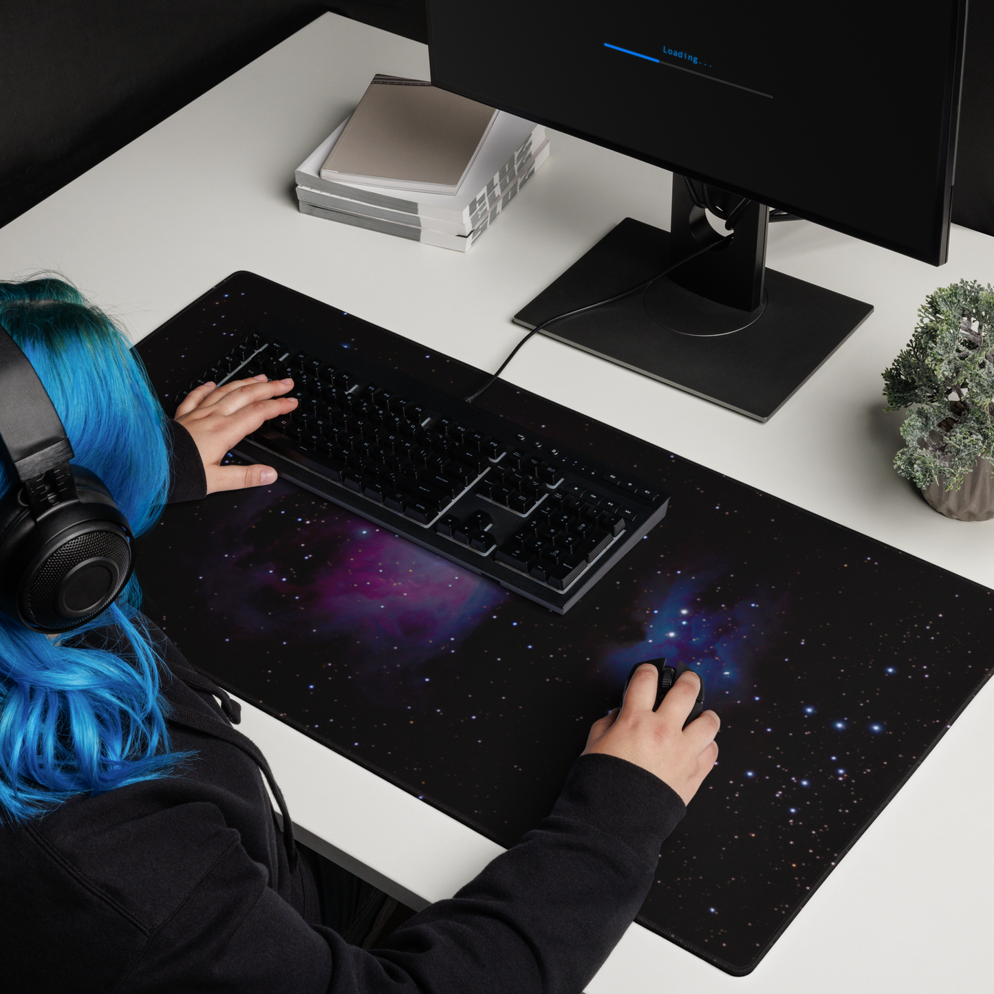 Orion Nebula Astrophotography Gaming Mouse Pad