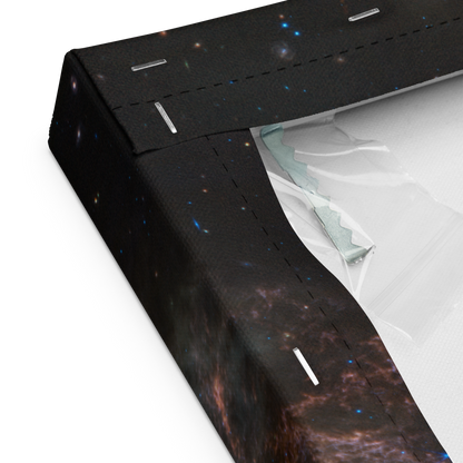 Crab Nebula from JWST Printed on Canvas in Galactic Sizes