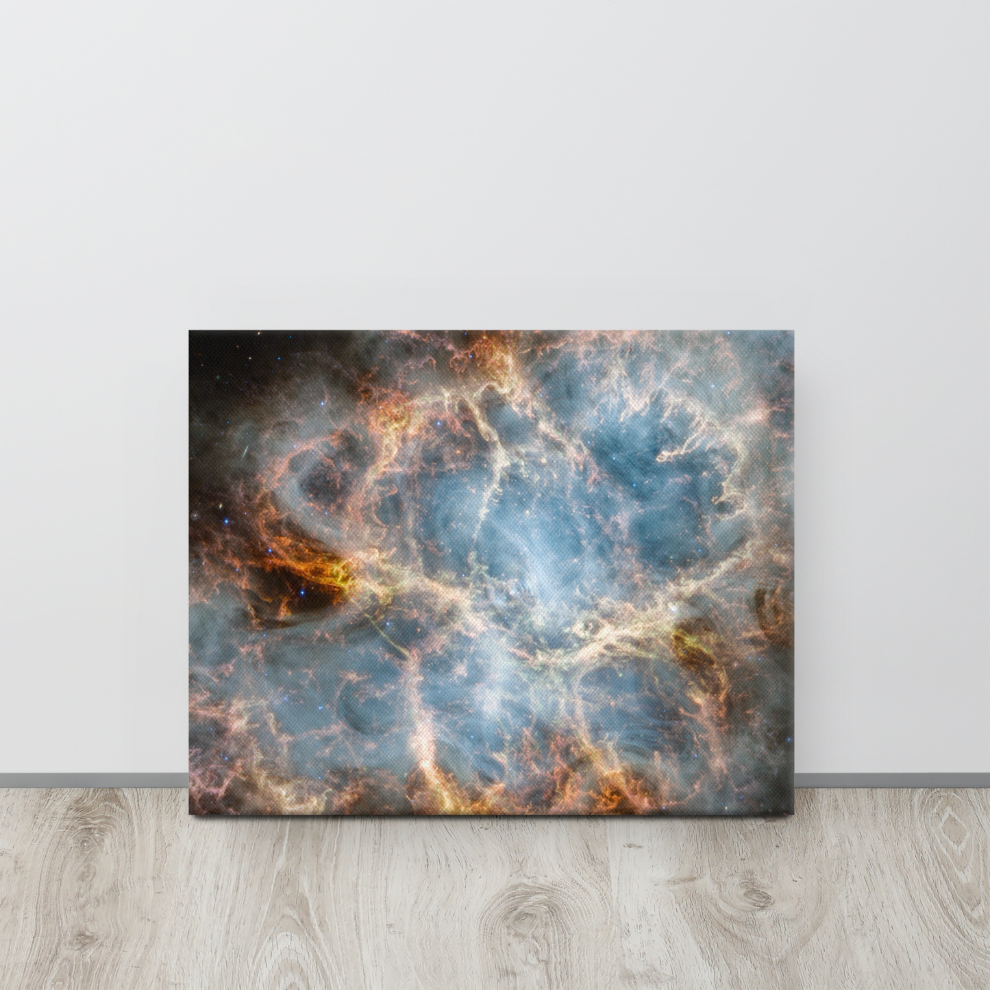 Crab Nebula from JWST Printed on Canvas in Galactic Sizes