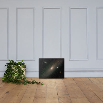 Andromeda Galaxy Canvas Art Print - A Cosmic Masterpiece for Your Walls