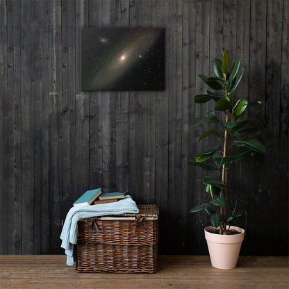 Andromeda Galaxy Canvas Art Print - A Cosmic Masterpiece for Your Walls