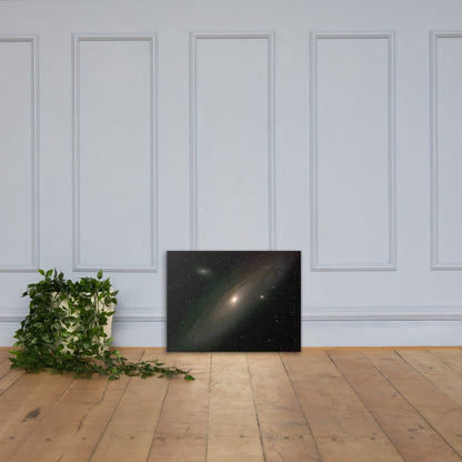 Andromeda Galaxy Canvas Art Print - A Cosmic Masterpiece for Your Walls