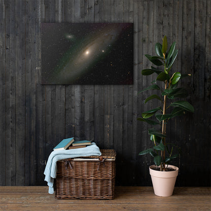Andromeda Galaxy Canvas Art Print - A Cosmic Masterpiece for Your Walls