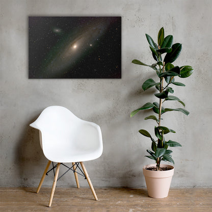 Andromeda Galaxy Canvas Art Print - A Cosmic Masterpiece for Your Walls