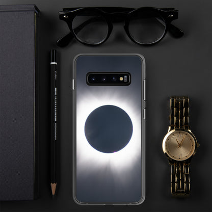 Samsung Phone Case of 2024 Solar Eclipse Totality - Protect Your Samsung Phone with Celestial TOTALITY! 🌞