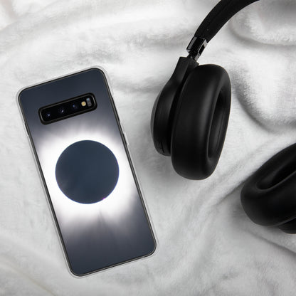 Samsung Phone Case of 2024 Solar Eclipse Totality - Protect Your Samsung Phone with Celestial TOTALITY! 🌞