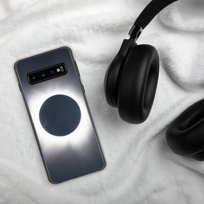 Samsung Phone Case of 2024 Solar Eclipse Totality - Protect Your Samsung Phone with Celestial TOTALITY! 🌞