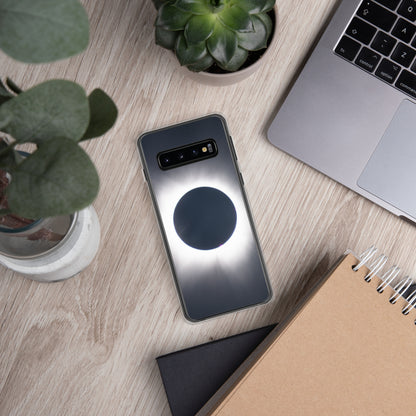 Samsung Phone Case of 2024 Solar Eclipse Totality - Protect Your Samsung Phone with Celestial TOTALITY! 🌞