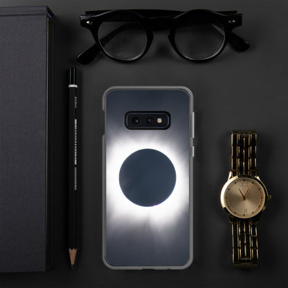 Samsung Phone Case of 2024 Solar Eclipse Totality - Protect Your Samsung Phone with Celestial TOTALITY! 🌞