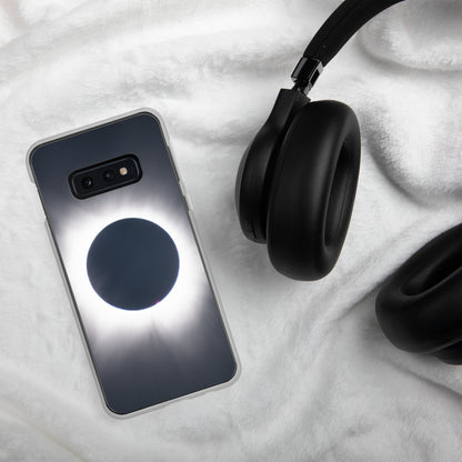 Samsung Phone Case of 2024 Solar Eclipse Totality - Protect Your Samsung Phone with Celestial TOTALITY! 🌞