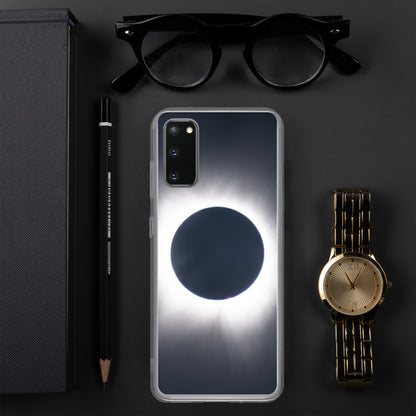 Samsung Phone Case of 2024 Solar Eclipse Totality - Protect Your Samsung Phone with Celestial TOTALITY! 🌞