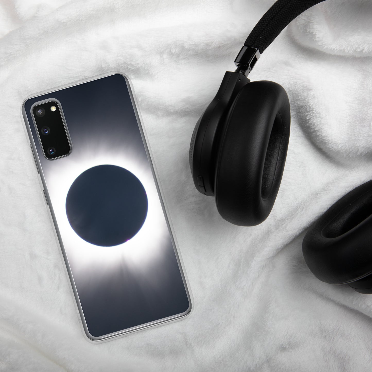 Samsung Phone Case of 2024 Solar Eclipse Totality - Protect Your Samsung Phone with Celestial TOTALITY! 🌞