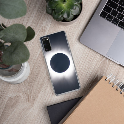 Samsung Phone Case of 2024 Solar Eclipse Totality - Protect Your Samsung Phone with Celestial TOTALITY! 🌞