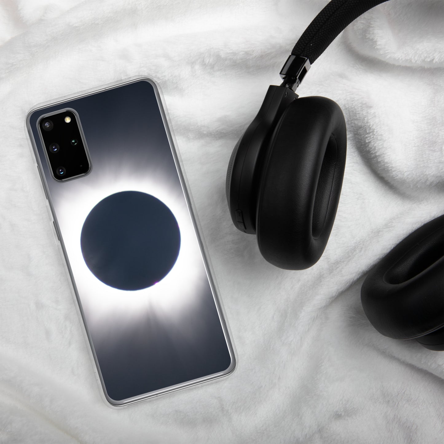 Samsung Phone Case of 2024 Solar Eclipse Totality - Protect Your Samsung Phone with Celestial TOTALITY! 🌞