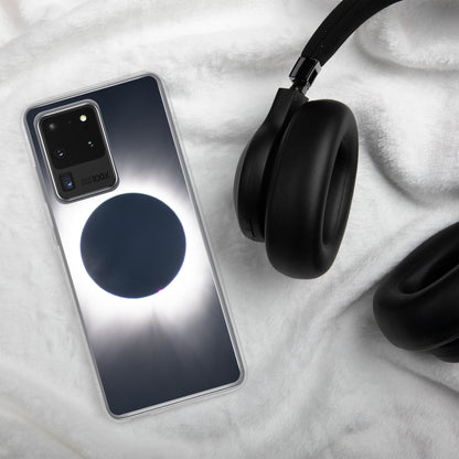 Samsung Phone Case of 2024 Solar Eclipse Totality - Protect Your Samsung Phone with Celestial TOTALITY! 🌞