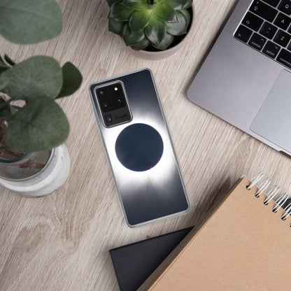 Samsung Phone Case of 2024 Solar Eclipse Totality - Protect Your Samsung Phone with Celestial TOTALITY! 🌞