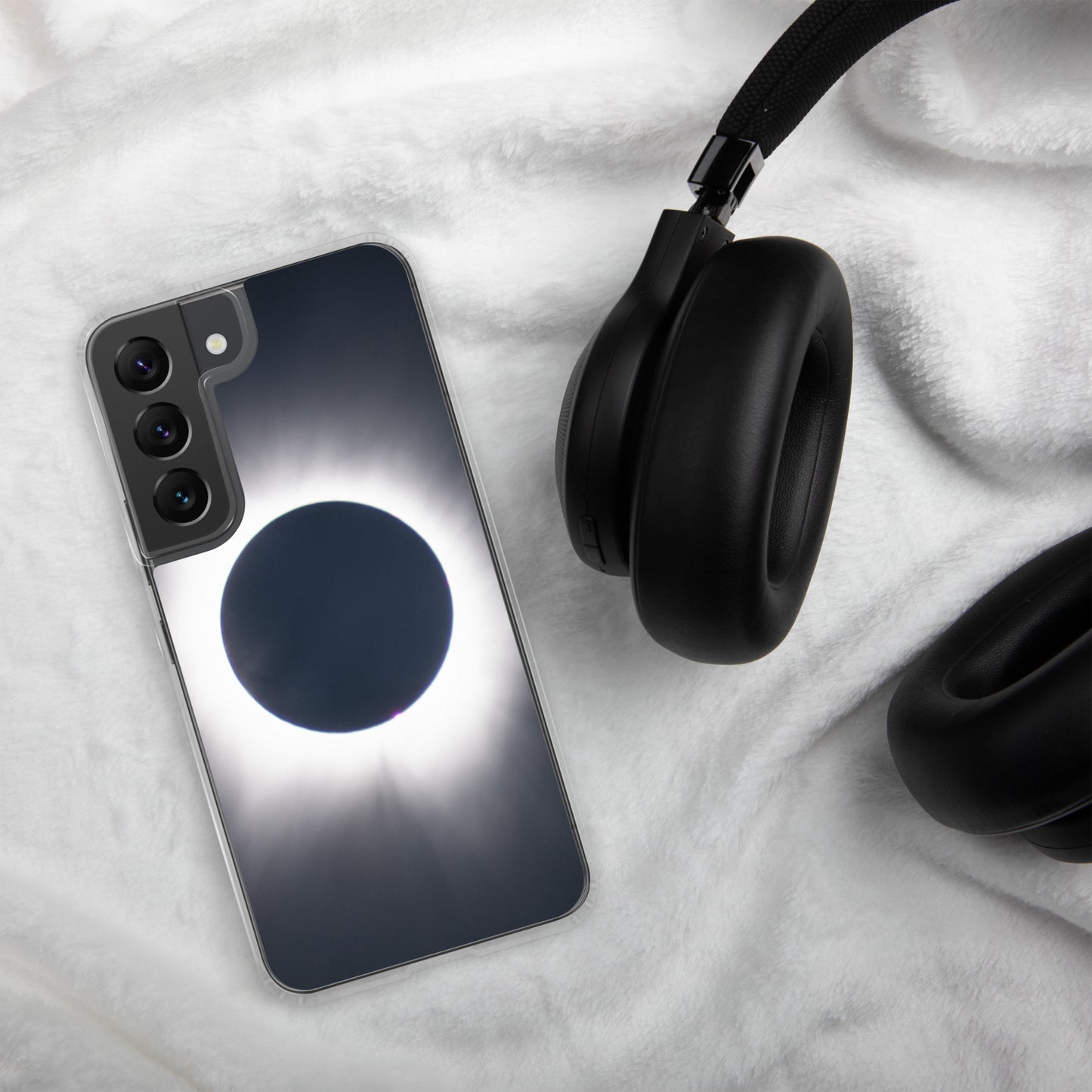 Samsung Phone Case of 2024 Solar Eclipse Totality - Protect Your Samsung Phone with Celestial TOTALITY! 🌞