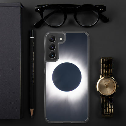 Samsung Phone Case of 2024 Solar Eclipse Totality - Protect Your Samsung Phone with Celestial TOTALITY! 🌞