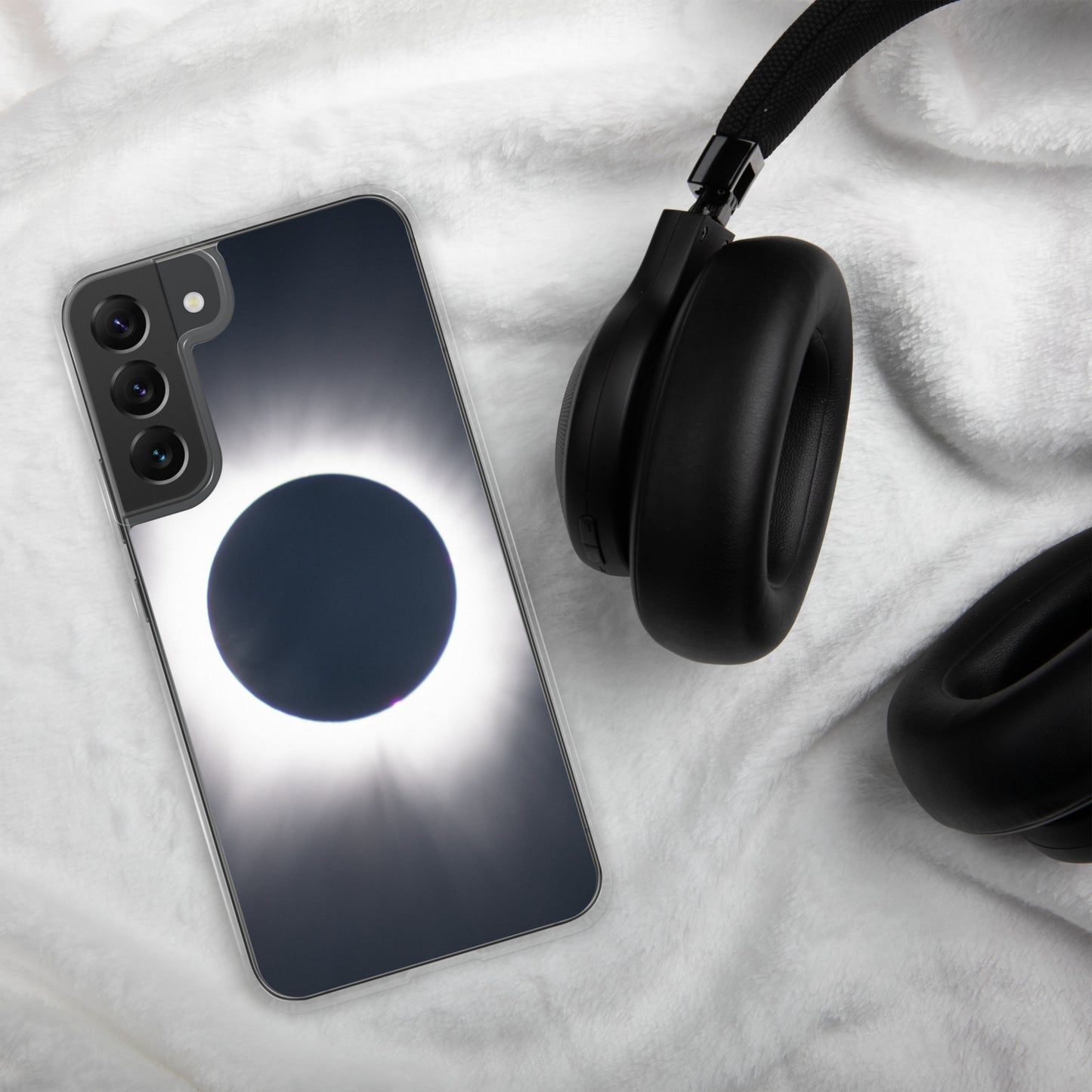 Samsung Phone Case of 2024 Solar Eclipse Totality - Protect Your Samsung Phone with Celestial TOTALITY! 🌞