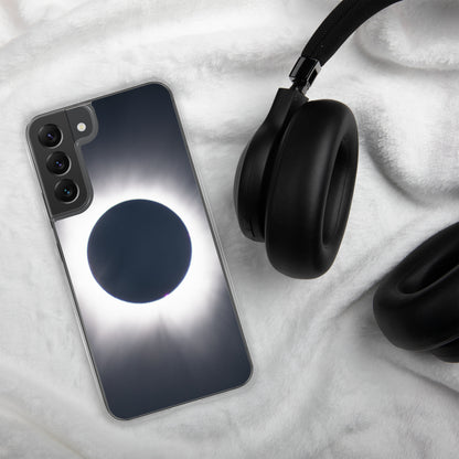 Samsung Phone Case of 2024 Solar Eclipse Totality - Protect Your Samsung Phone with Celestial TOTALITY! 🌞