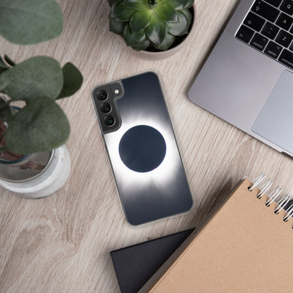 Samsung Phone Case of 2024 Solar Eclipse Totality - Protect Your Samsung Phone with Celestial TOTALITY! 🌞