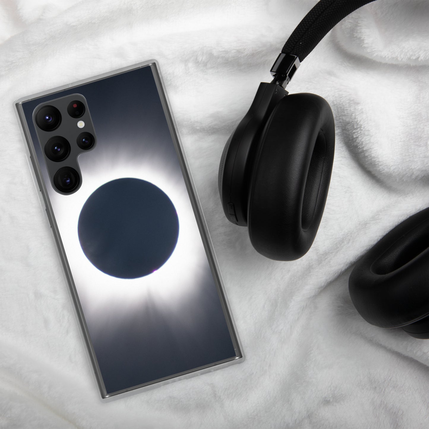 Samsung Phone Case of 2024 Solar Eclipse Totality - Protect Your Samsung Phone with Celestial TOTALITY! 🌞
