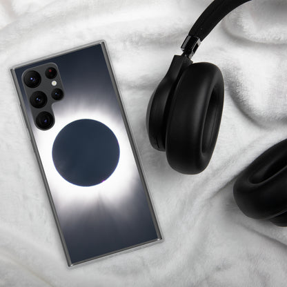 Samsung Phone Case of 2024 Solar Eclipse Totality - Protect Your Samsung Phone with Celestial TOTALITY! 🌞