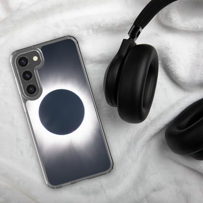 Samsung Phone Case of 2024 Solar Eclipse Totality - Protect Your Samsung Phone with Celestial TOTALITY! 🌞