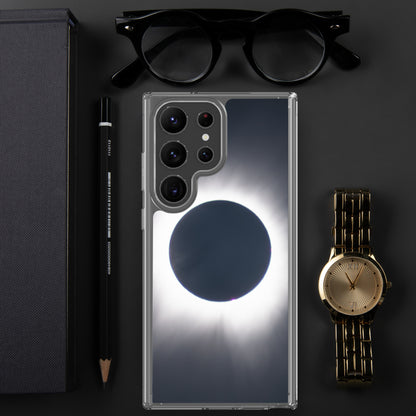 Samsung Phone Case of 2024 Solar Eclipse Totality - Protect Your Samsung Phone with Celestial TOTALITY! 🌞