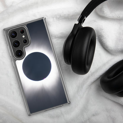 Samsung Phone Case of 2024 Solar Eclipse Totality - Protect Your Samsung Phone with Celestial TOTALITY! 🌞