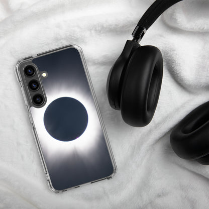 Samsung Phone Case of 2024 Solar Eclipse Totality - Protect Your Samsung Phone with Celestial TOTALITY! 🌞