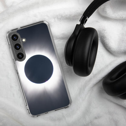 Samsung Phone Case of 2024 Solar Eclipse Totality - Protect Your Samsung Phone with Celestial TOTALITY! 🌞