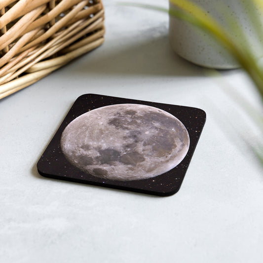 Celestial Cheers: Super Blue Moon Drink Coaster