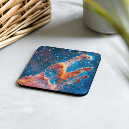 Celestial Elegance: James Webb's Pillars of Creation on Cork