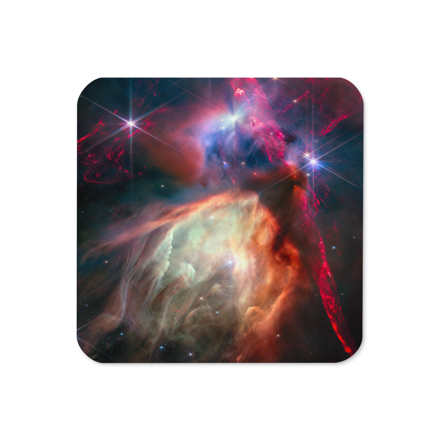 Rho Ophiuchi: Webb's Telescope, Your Coaster