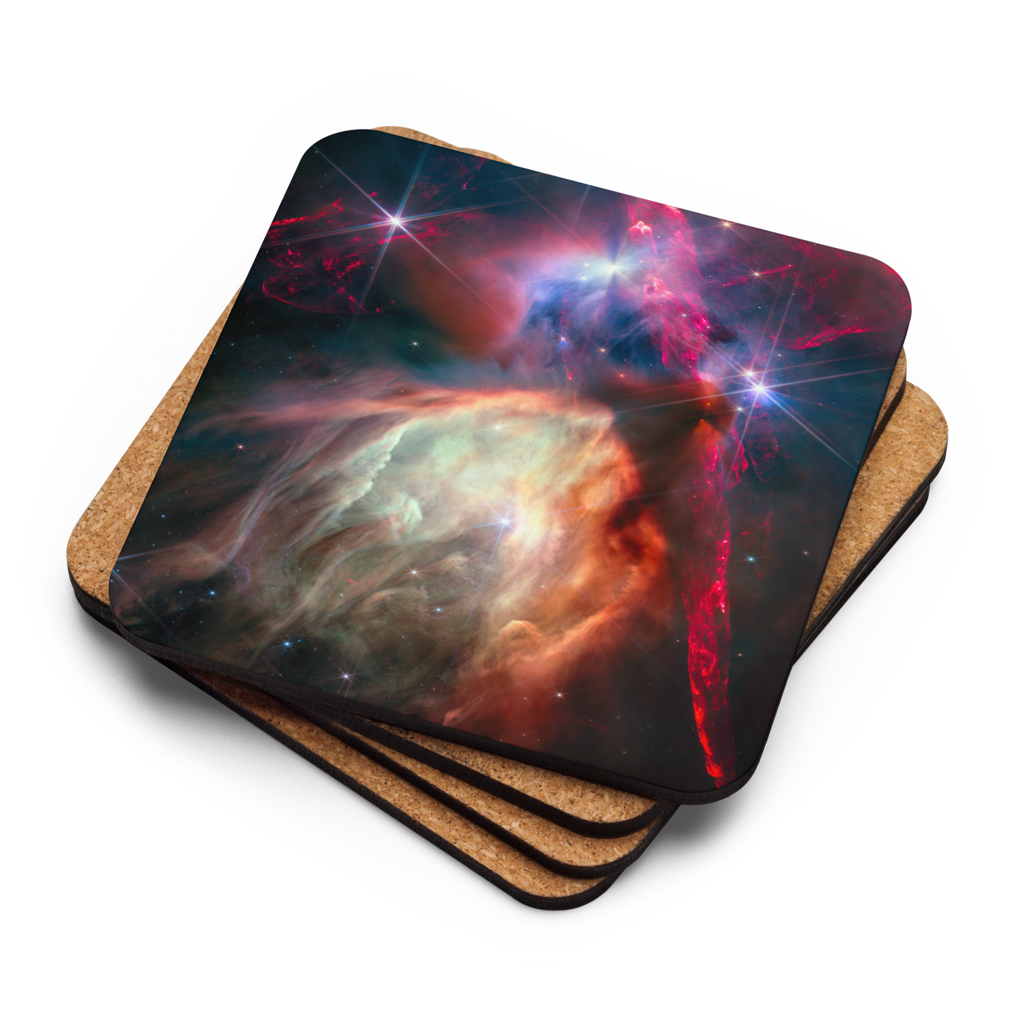 Rho Ophiuchi: Webb's Telescope, Your Coaster