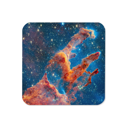 Celestial Elegance: James Webb's Pillars of Creation on Cork