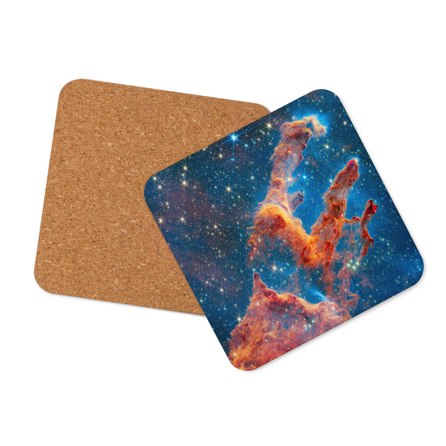 Celestial Elegance: James Webb's Pillars of Creation on Cork