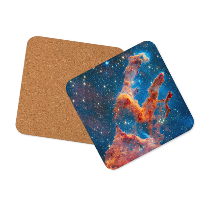 Celestial Elegance: James Webb's Pillars of Creation on Cork