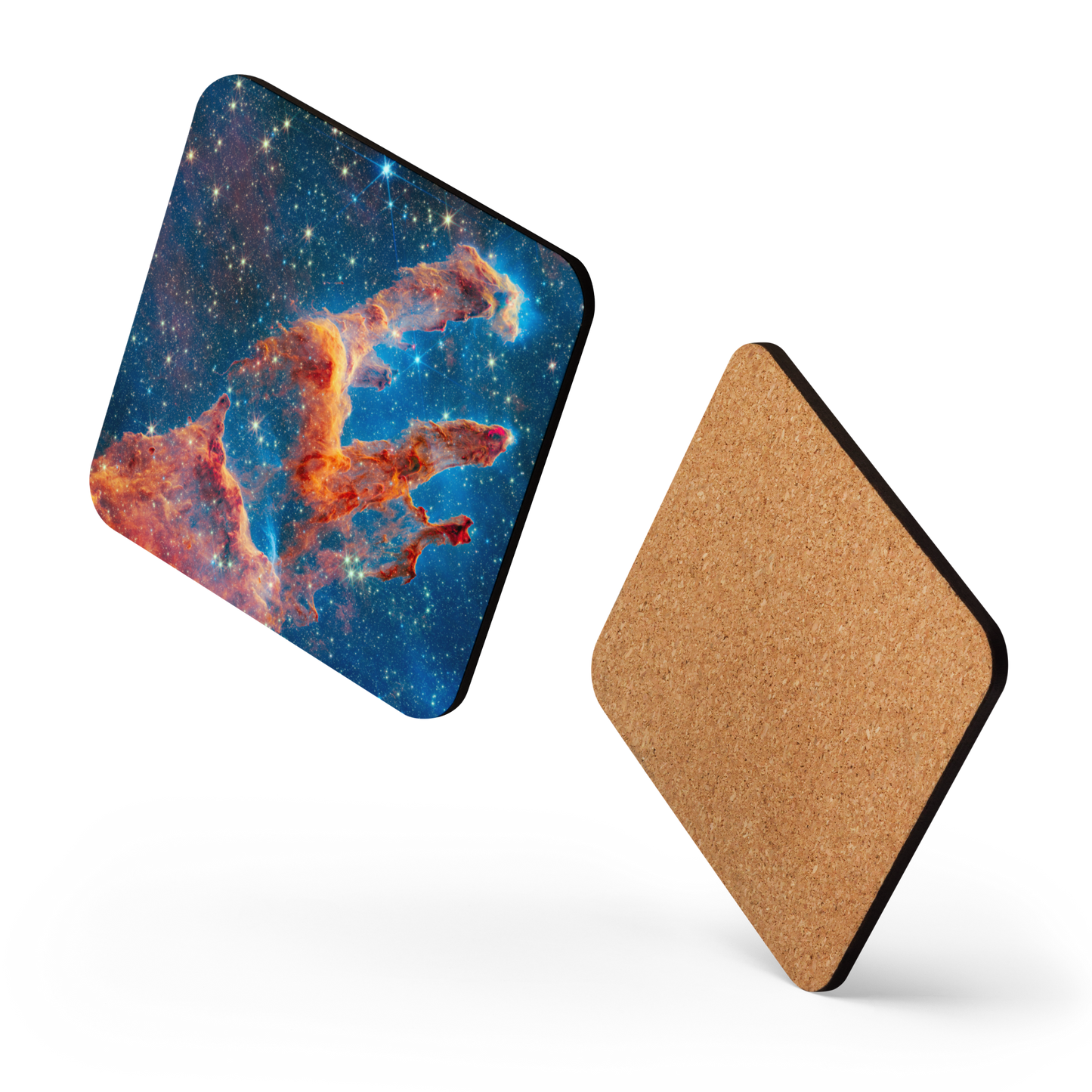 Celestial Elegance: James Webb's Pillars of Creation on Cork