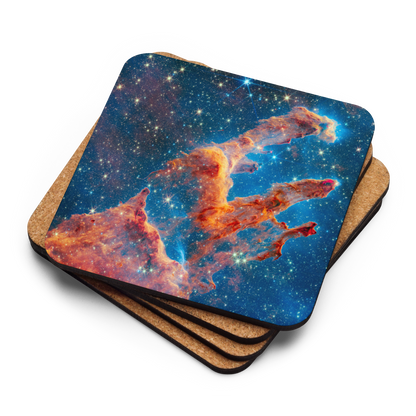Celestial Elegance: James Webb's Pillars of Creation on Cork