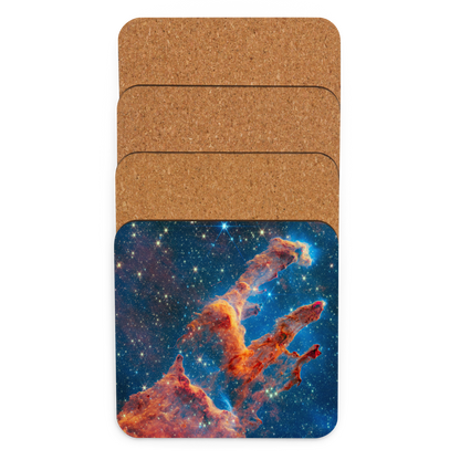 Celestial Elegance: James Webb's Pillars of Creation on Cork
