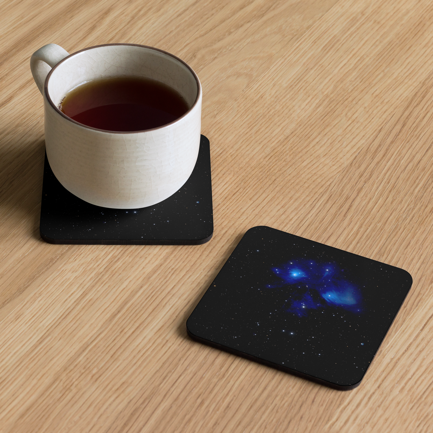 Seven Sisters Sip: The Perfect Pleiades Constellation Coaster
