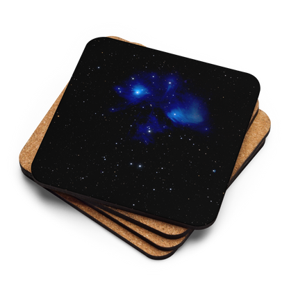 Seven Sisters Sip: The Perfect Pleiades Constellation Coaster